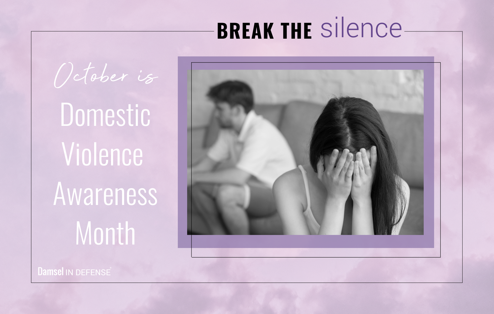 October is Domestic Violence Awareness Month - Damsel In Defense Blog